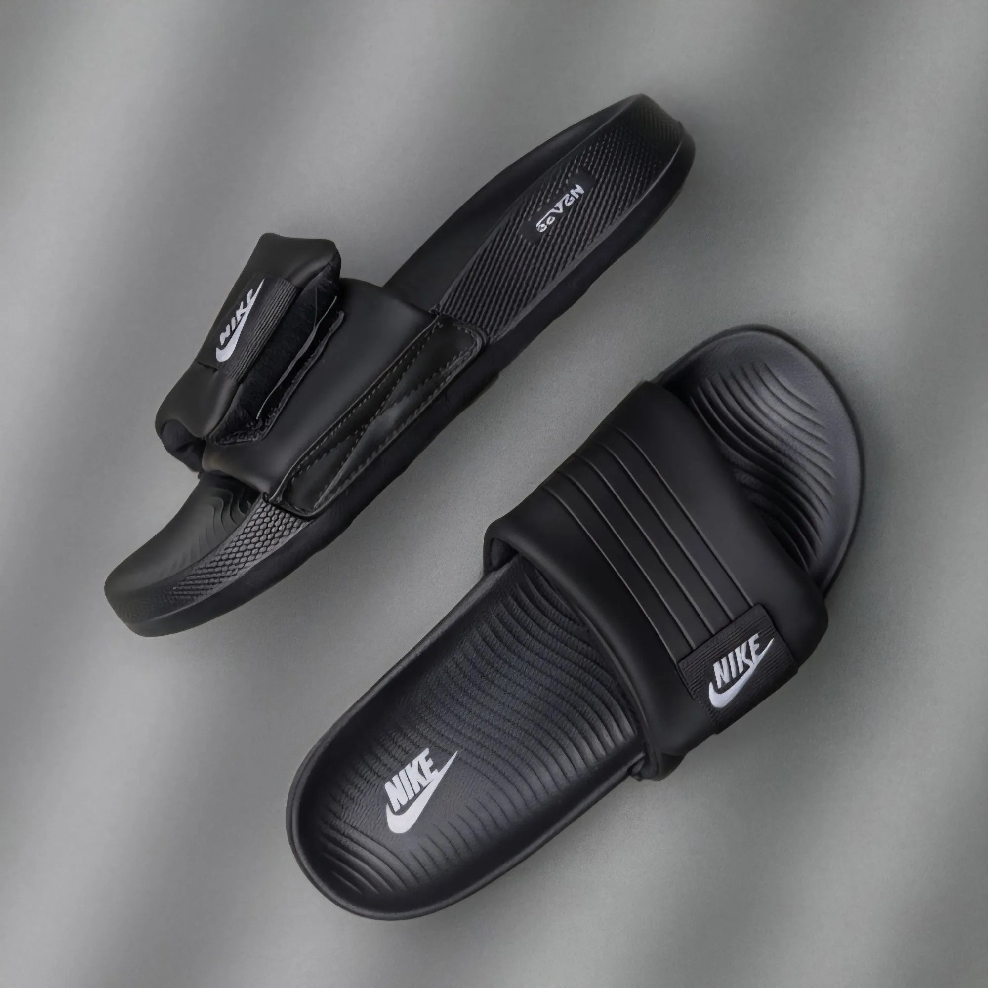 Nikee premium Adjustable Slides-(8mm foam) with recovery sole